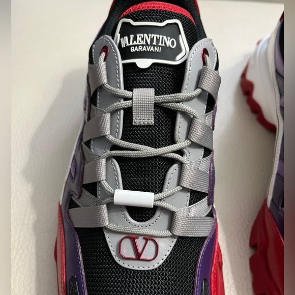 NWB - Valentino Garavani Climber Mesh Men’s Sneaker-Made in Italy-EU 42.5/US 9.5 - Picture 3 of 12